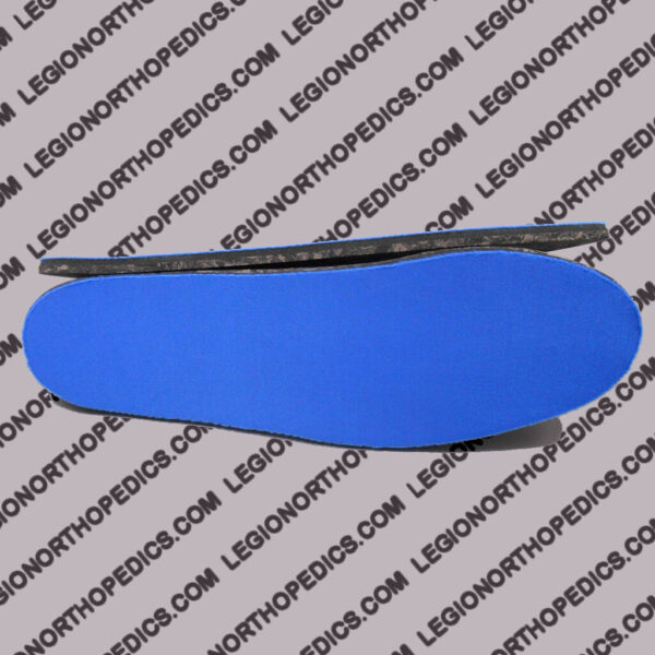 1/4 blue neoprene insoles